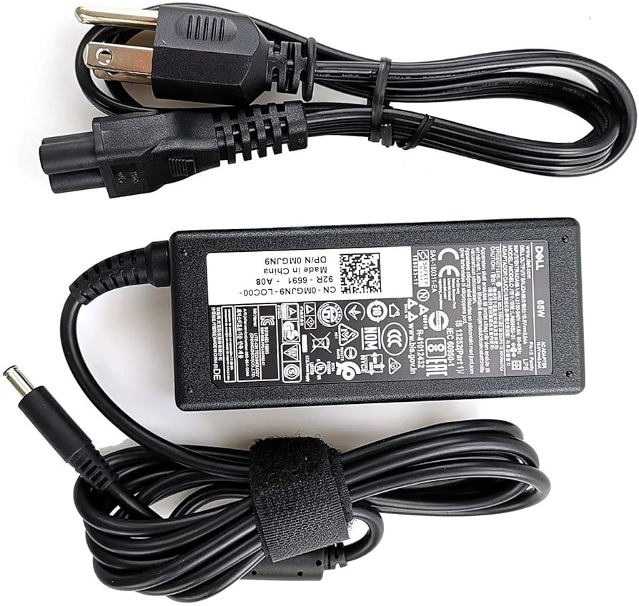 Amazon.com: Dell Original 65W Thin Laptop Charger for